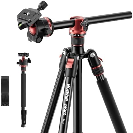 NEEWER Basics 70.9" Camera Tripod Monopod w Center Column/Ball Head, TP16 by Neewer