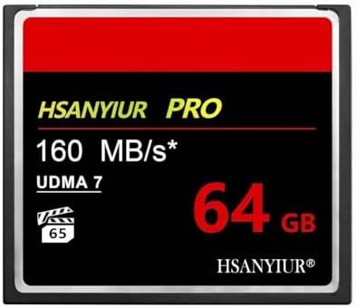 64GB UDMA High Speed,Original CF Card Camera Memory Card by HSANYIUR