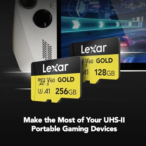 Lexar 128GB Gold Micro SD Card, 280MB/s Read, 4K, V60, UHS-II, A1 - Image 6