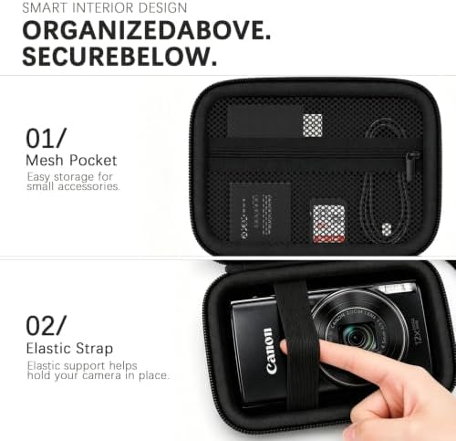 Case for Canon PowerShot ELPH 360 HS A/ 360 HS/ 360/ IXY 650 Digital Camera - Image 5