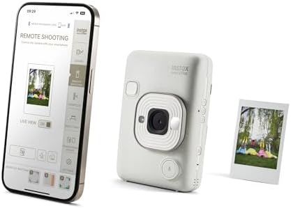 Fujifilm INSTAX Mini LIPLAY Hybrid Instant Camera - Misty White - Image 6