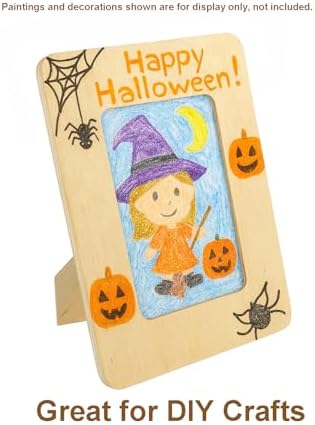 LWR CRAFTS Wooden DIY Photo Frame 4" x 6" Pack of 2 - Image 7