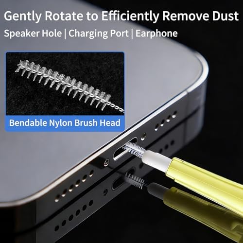 10 Pcs Cell Phone Cleaning Kit,Charging Port Cleaner for Phone - Image 4