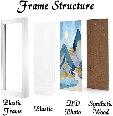 Silver 11x17 Picture Frame, Lightweight Sturdy Gallery Wall Decor - Image 2