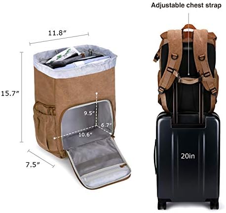 BAGSMART Camera Backpack DSLR Camera Bag Backpacks for Photographers - Image 5