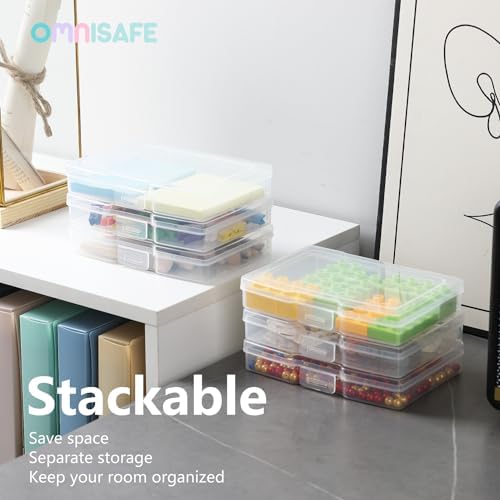 4x6 Photo Storage Cases, 6 Inner Plastic Craft Container - Image 3