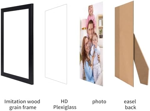 Giftgarden 8x12 Picture Frame Black, Multi 8 x 12 Photo Frames Bulk for Wall or Tabletop Display, 12 Pack - Image 3