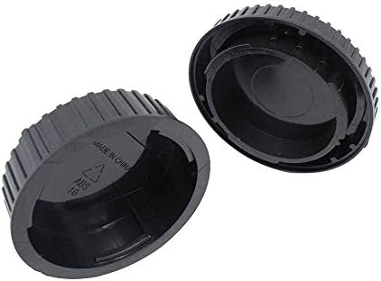 ULBTERF Front Body Cap and Rear Lens Cap Cover for Nikon F Mount Camera - Image 2
