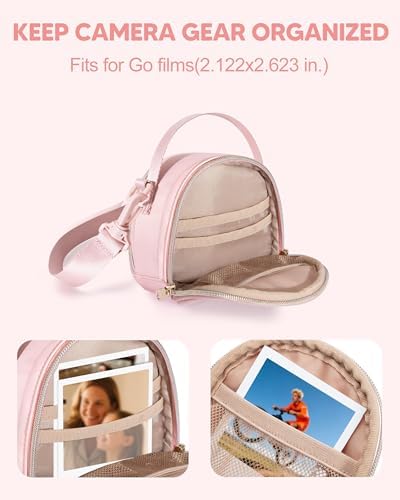 Mini Camera Bag Compatible with Polaroid Go Gen2, Small Sling Bag - Image 3