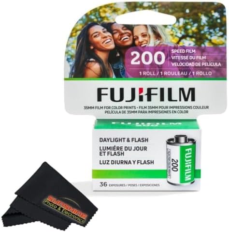 Fujifilm Fujicolor 200 Color Negative Film - 1Roll (35mm Roll Film, 36 Exposures) by FUJIFILM