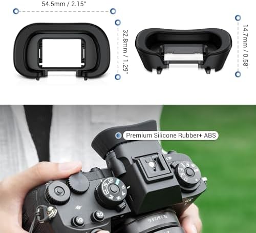 A7R VI Eyecup,Replace Sony FDA-EP21 Camera Eyecup for Sony A7V A7IV A7RV - Image 2