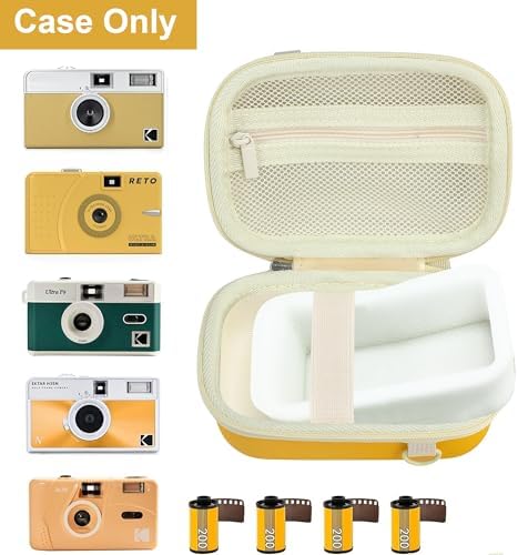Leayjeen Hard EVA Case for KODAK EKTAR H35 H35N Film Camera - Yellow - Image 2