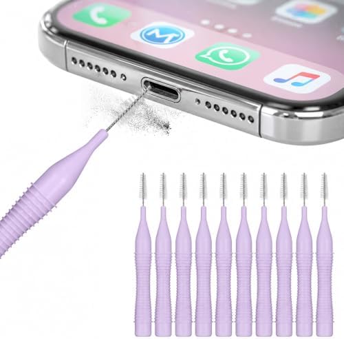 10 Pack Cell Phone Cleaning Kit, Anti-Clogging Mini Brushes Cleaner by Unknown