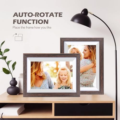 Ciowain 10.1" WiFi Digital Picture Frame, Smart Cloud, Frameo App - Image 6