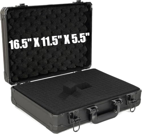 17 Inch Hard Carrying Storage Case by ITHWIU