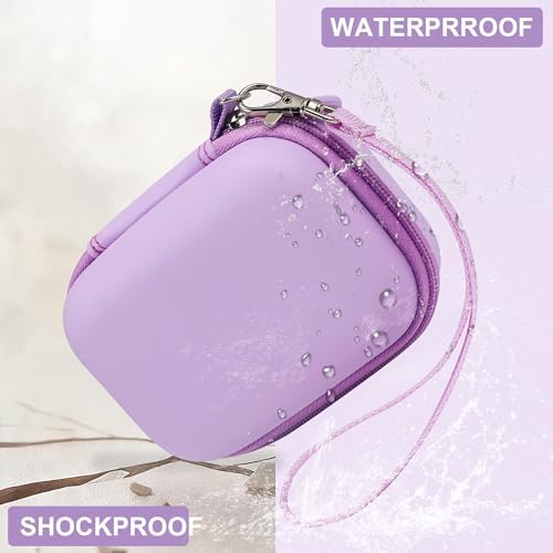 Leayjeen Small Camera Case for Canon PowerShot ELPH/IXUS - Purple - Image 6