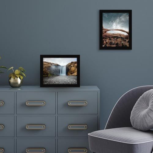 Americanflat 7x9 Picture Frame - Engineered Wood - Black - Image 4