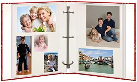 Pioneer Photo Albums TR-100D/RF Magnetic 3-Ring 100 Page Photo Album, Red Foliage Design - Image 3