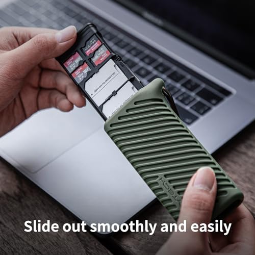 PGYTECH SD Card Reader USB 3.1 Micro SD 4.0 Card Case, Memory Card Reader - Image 5