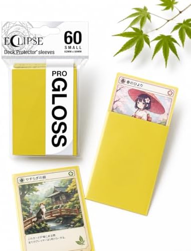 Eclipse PRO Gloss Small Sleeves: Lemon Yellow (60) - Image 3