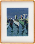 Recuerdos 16x20 Cherry Picture Frame, Matted to 11x14 with HD Plexiglass by Recuerdos