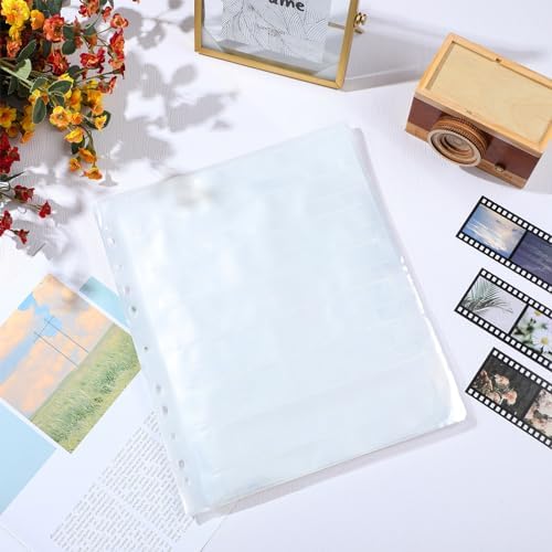 100 Pcs 35mm Film Negative Sleeves Film Binder Storage - Image 4