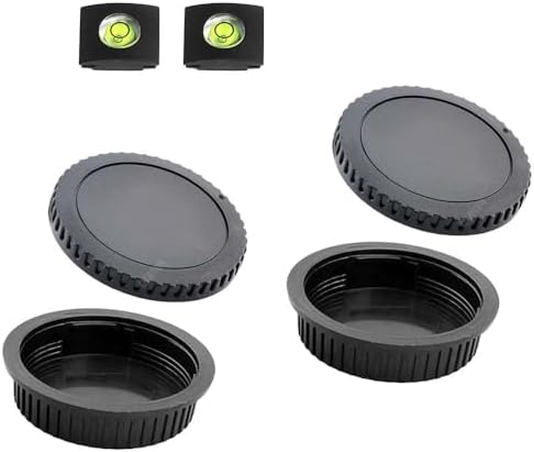 ULBTER Front Body Cap and Rear Lens Cap Cover for Canon EOS EF/EF-S Lens by ULBTER
