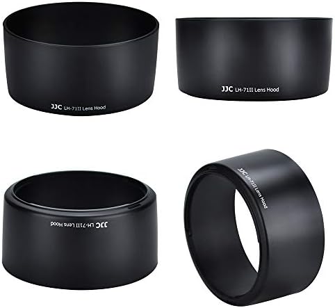 JJC Reversible Bayonet Lens Hood Shade for Canon EF 50mm F1.4 USM Lens, Replaces Canon ES-71II, Blocks Stray Light, Non-Glare Matte Finish, Compact Storage - Image 3