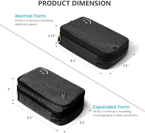Travelkin Cord Organizer Travel, Electronics Organizer Bag for Essentials - Image 2