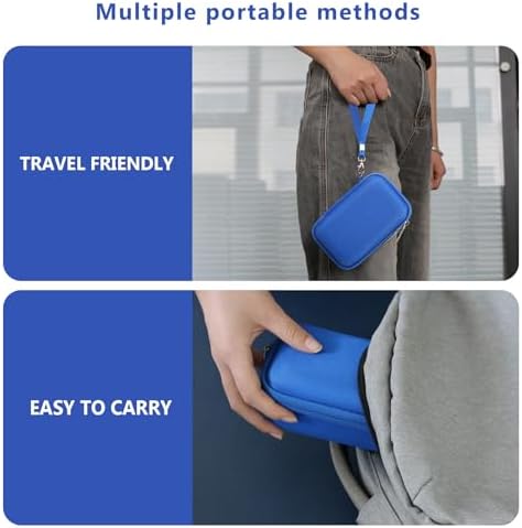 Hard Travel Case for Sony ZV-1, ZV-1F, ZV-1 II Digital Camera, Blue - Image 6