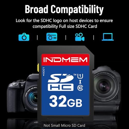 32GB SD Card (3 Pack), C10 SDHC UHS-I Memory Cards U1 Class 10 High-Speed Full 4K HD Video Compatible with Digital Point-and-Shoot Cameras, HD Camcorders, DSLR and PC - Image 5