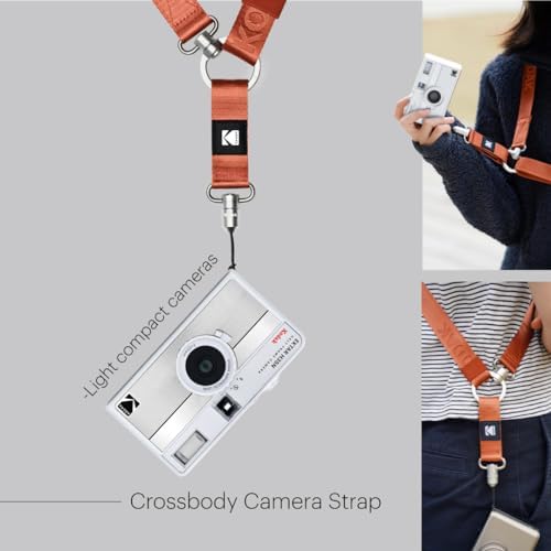 KODAK Multi-Purpose Camera Strap (QD Snaplock (Silver) 1 Pair) - Lighweight, Durable, QD system, Aluminium Alloy, Universal Compatibility, SLR Cameras, Compact Cameras - Image 3