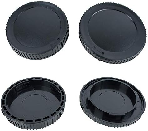 Rear Lens Cap and Body Cover for Nikon Z Mount DSLR-2Sets - Image 2
