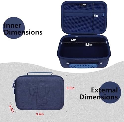 Small Camera Case Bag for Canon EOS Rebel T7/R50//R100 DSLR Camera Navy - Image 2