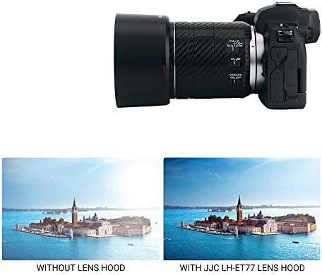 JJC Lens Hood for Canon RF 85mm f/2 Macro is STM Lens, Replaces ET-77 Hood - Image 5