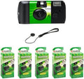 Fujifilm QuickSnap Flash 400 One Time Use 35mm Camera with Flash (5-Pack) by FUJIFILM
