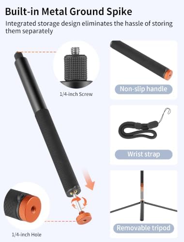 SITTO Magnetic Golf Tripod & Monopod Phone Holder for Swing Recording - Image 2