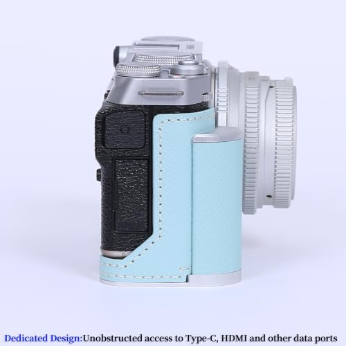 Camera Genuine Leather Half Case ，Compatible with FUJIFILM X-M5 XM5 - Image 4