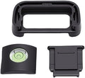 Eyecup Eyepiece for A7C, with Bubble Spirit Level, Real Time Balance Indicator, Hot Shoe Cover Cap, Soft Silicone Eyecup, for Photo Video by Unknown