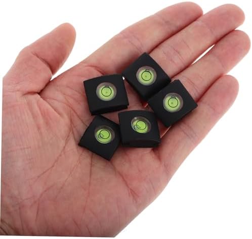 ORFOFE 5pcs Hot Shoe Cover Camera Stabilizer Plastic Spirit Level for Flashlight - Image 7