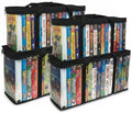 Evelots VHS Storage Bags, 4 Pack, Holds 60 VHS Tapes by Evelots