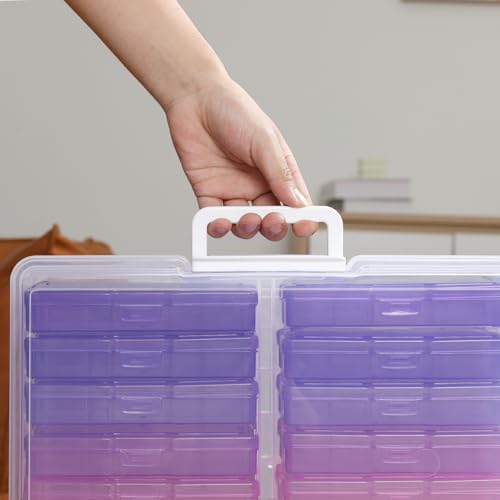 novelinks Photo Storage Boxes with Handle, Photo Organizers and Storage - Image 4