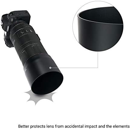 JJC Lens Hood for Canon RF 600mm f/11 & RF 135mm, Supports 82mm Filter/Cap - Image 7