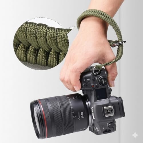 Camera Wrist Strap for Mirrorless Cameras, Quick Release Camera Wrist Strap, Camera Hand Strap with Safer Connector - Image 6