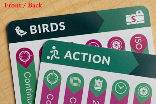 CameraCues Photography Cheat Sheet Cards Quick Reference Photography Cards - Image 6