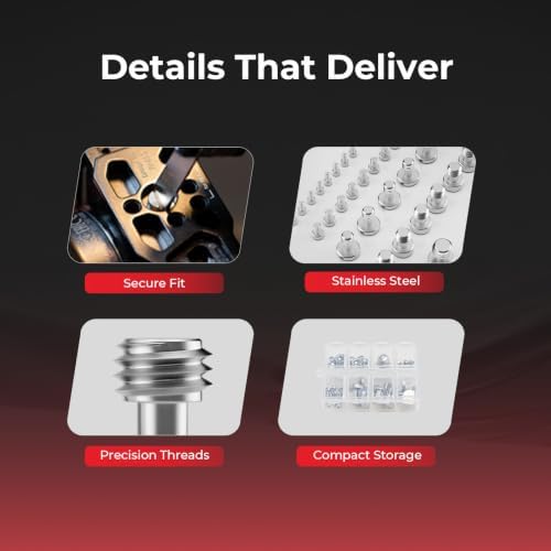 SMALLRIG 35-Piece Stainless Steel Camera Screws Screw Set with Case- 6389 - Image 5