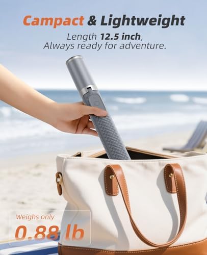 Tripod for iPhone, Selfie Stick with Remote, Stable & Durable Phone Tripod - Image 6