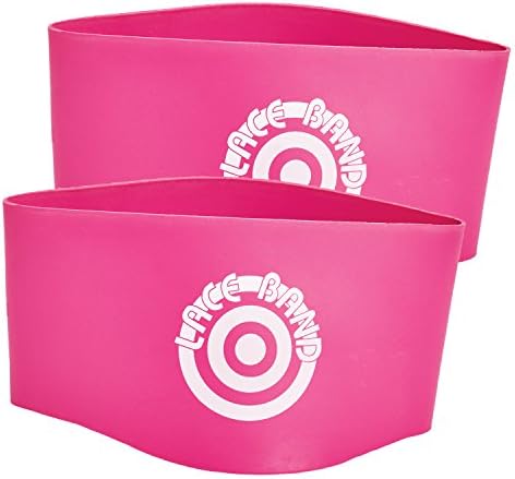 Unique Sports Lace Bands Neon Pink Soccer Cleat Lace Cover (6 Pair) - Image 2