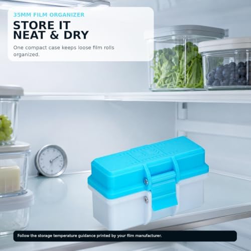 35mm Film Storage Case, 3-Roll 135 Film Canister Holder with Snap Latch, PET Film Organizer - Image 6