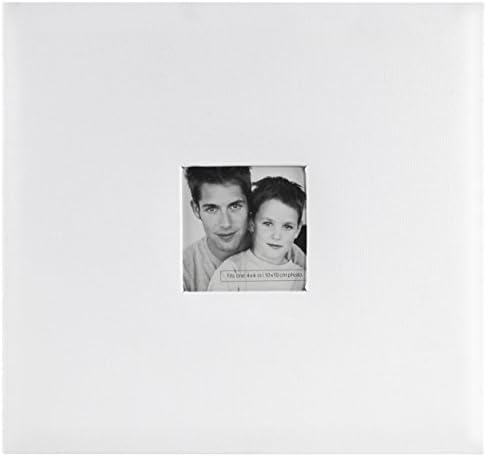 MCS Expandable Fabricscrapbook Album, 12x12, White by MCSIndustriesInc